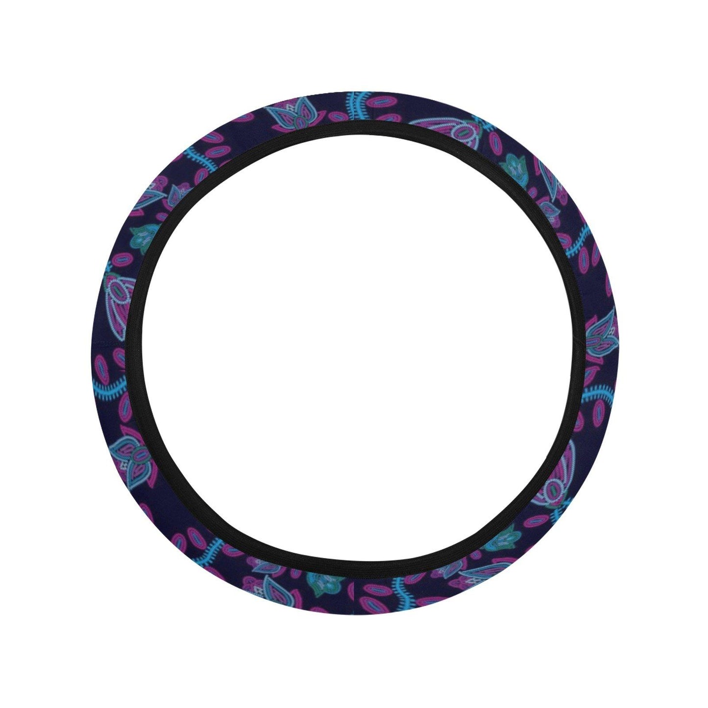 Beaded Nouveau Steering Wheel Cover