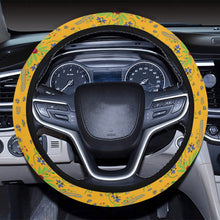 Load image into Gallery viewer, Willow Bee Sunshine Steering Wheel Cover with Elastic Edge
