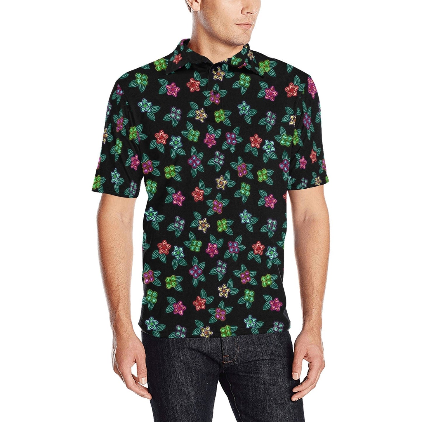 Berry Flowers Polo