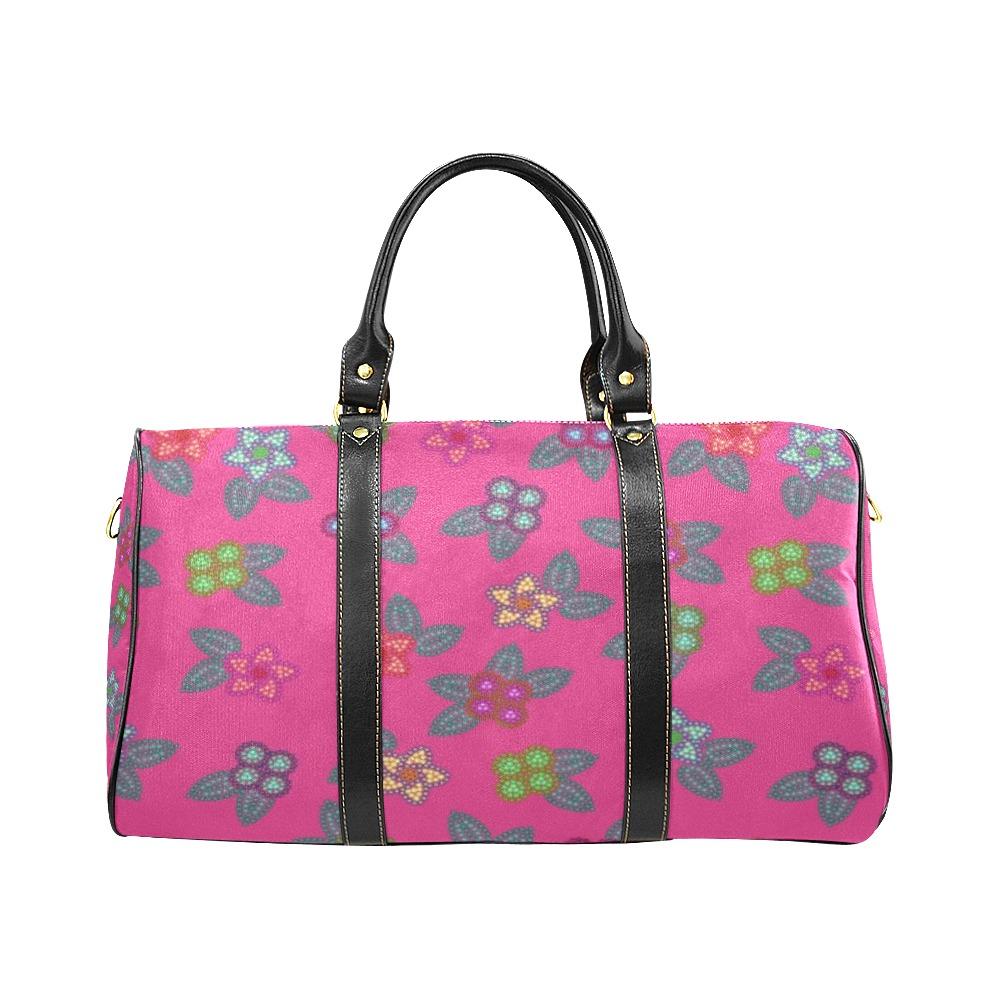 Berry Flowers Large Travel Bag