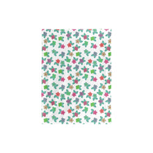 Load image into Gallery viewer, Berry Flowers White Baby Blanket 30&quot;x40&quot; Baby Blanket 30&quot;x40&quot; e-joyer 
