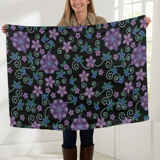 Berry Picking Large Baby Blanket