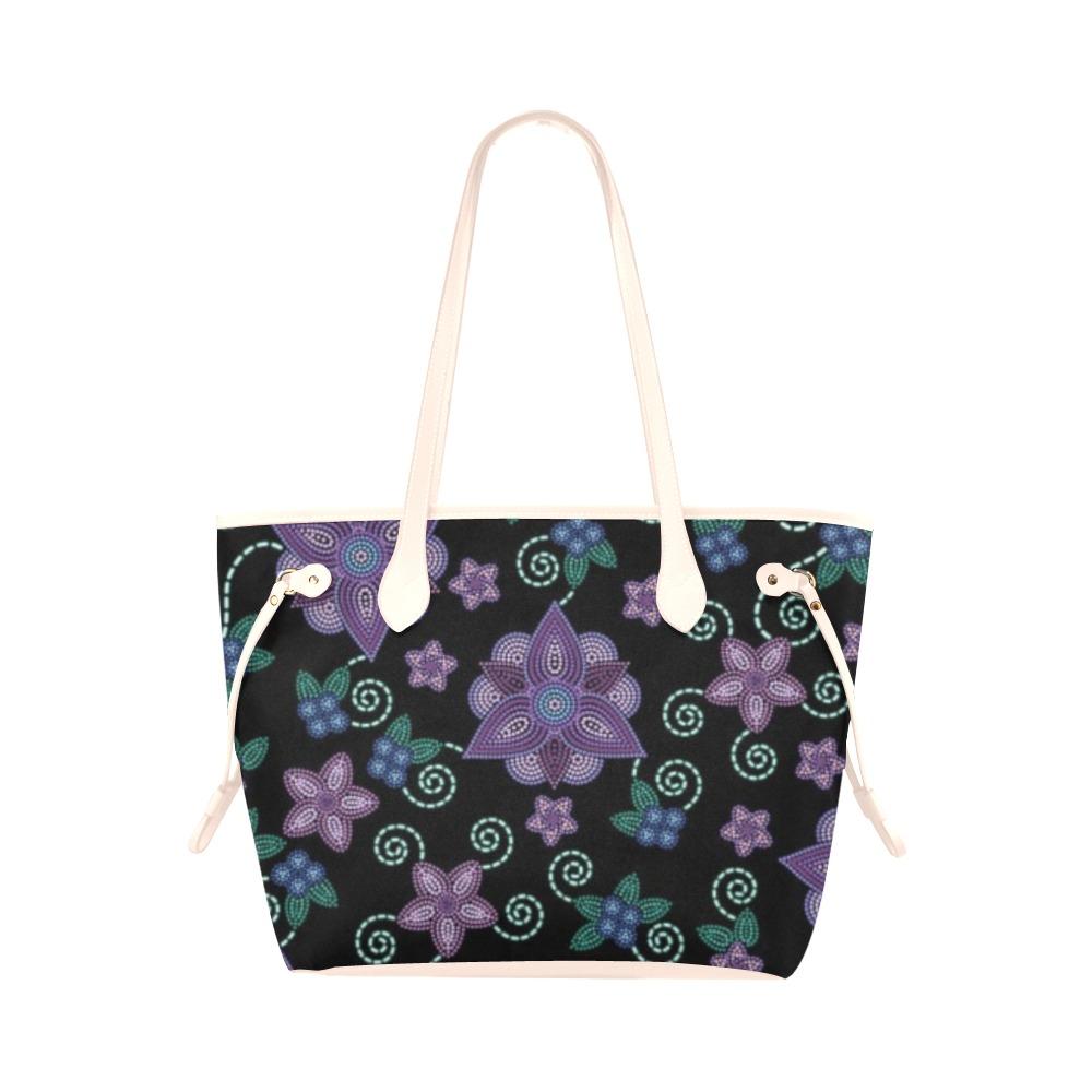 Berry Picking Clover Canvas Tote