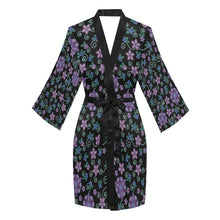 Load image into Gallery viewer, Berry Picking Long Sleeve Kimono Robe Long Sleeve Kimono Robe e-joyer 
