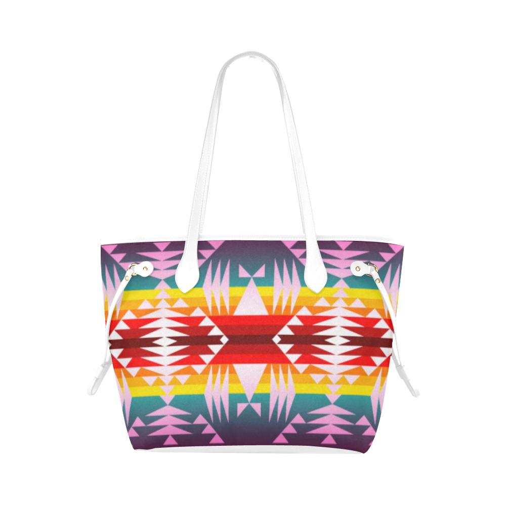 Between the Mountains Clover Canvas Tote