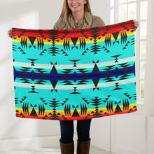 Load image into Gallery viewer, Between the Mountains Baby Blanket 30&quot;x40&quot; Baby Blanket 30&quot;x40&quot; e-joyer 
