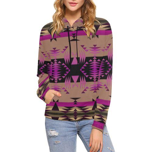Between the Mountains Hoodie for Women