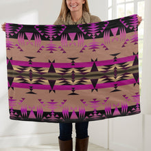 Load image into Gallery viewer, Between the Mountains Berry Baby Blanket 40&quot;x50&quot; Baby Blanket 40&quot;x50&quot; e-joyer 
