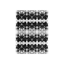 Load image into Gallery viewer, Between the Mountains Black and White Baby Blanket 40&quot;x50&quot; Baby Blanket 40&quot;x50&quot; e-joyer 
