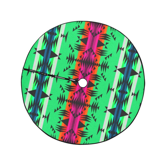 Between the Mountains Tree Skirt