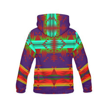 Load image into Gallery viewer, Between the Mountains Moon Shadow Sierra Men&#39;s All Over Print Hoodie (USA Size) (Model H13) Hoodies e-joyer 
