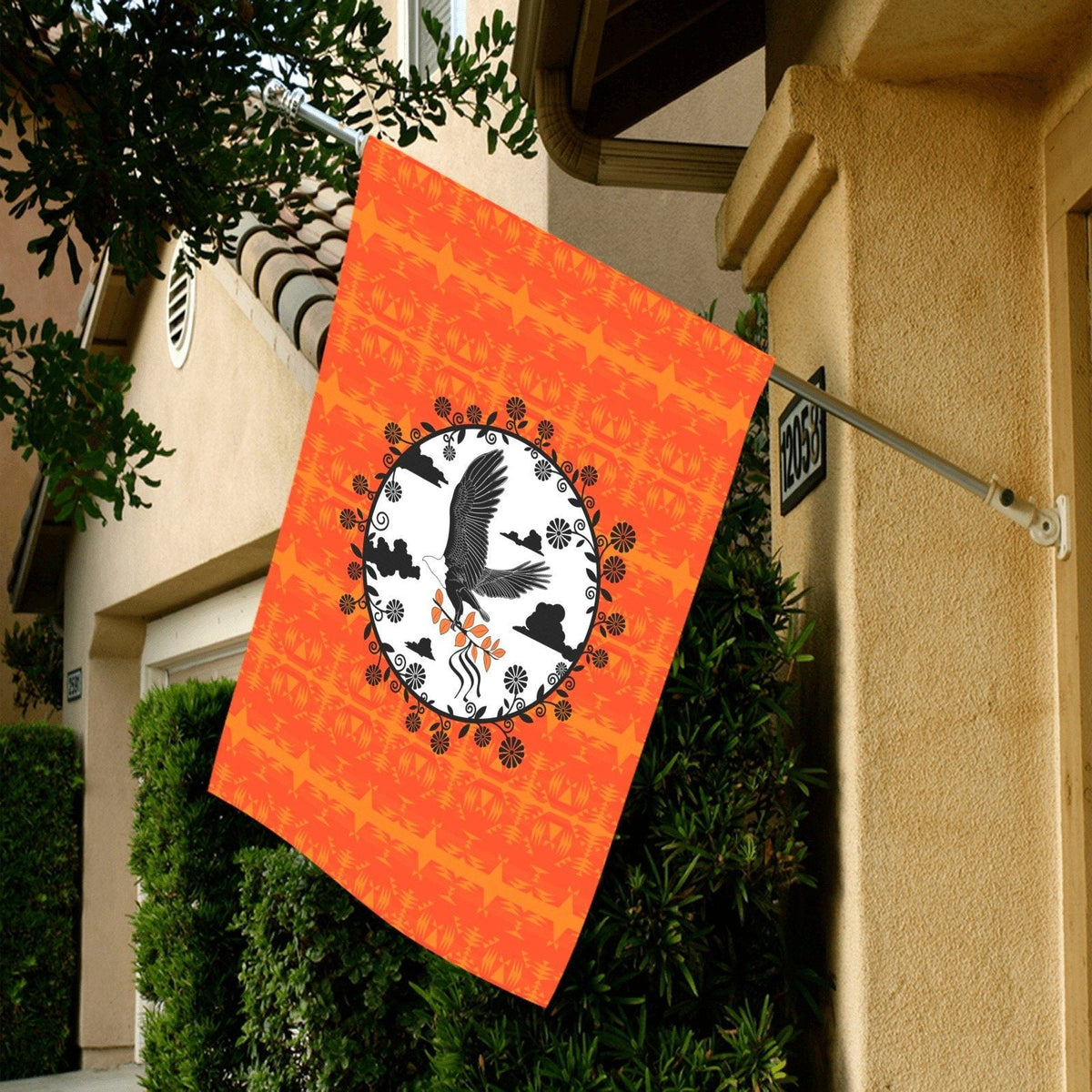 Between the Mountains Garden Flag 28''x40''