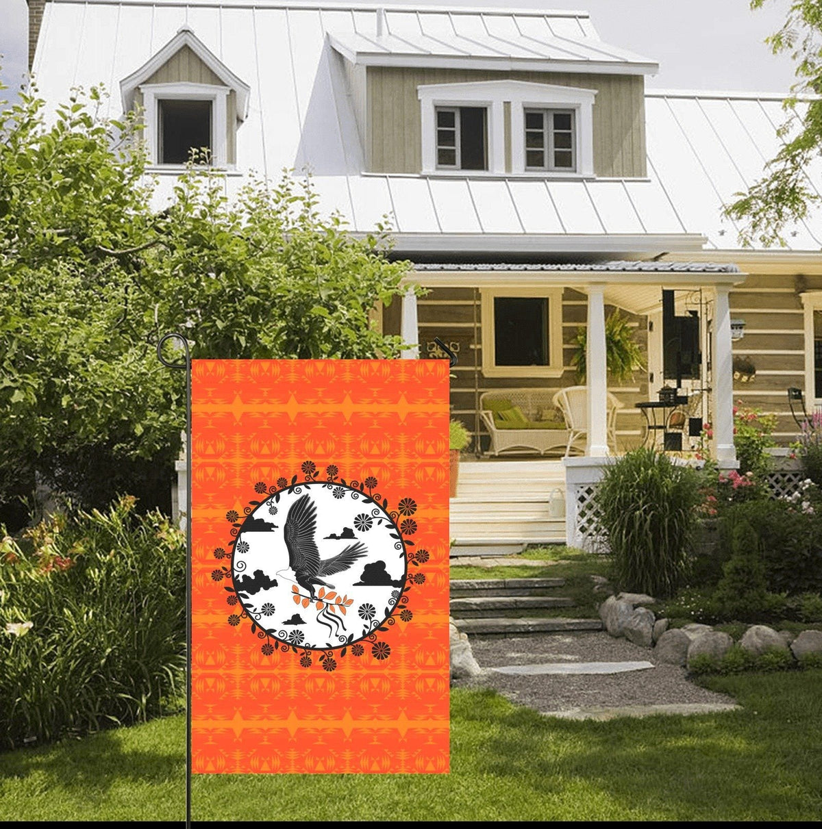 Between the Mountains Garden Flag 36''x60''
