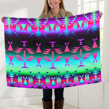 Load image into Gallery viewer, Between the Rocky Mountains Baby Blanket 40&quot;x50&quot; Baby Blanket 40&quot;x50&quot; e-joyer 
