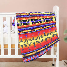 Load image into Gallery viewer, Between the San Juan Mountains Baby Blanket 40&quot;x50&quot; Baby Blanket 40&quot;x50&quot; e-joyer 
