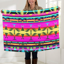 Load image into Gallery viewer, Between the Sunset Mountains Baby Blanket 40&quot;x50&quot; Baby Blanket 40&quot;x50&quot; e-joyer 
