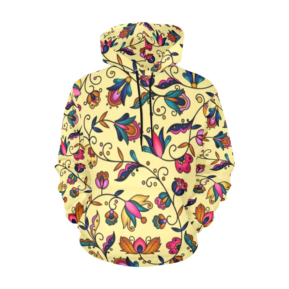 Copper Prairie Petals Hoodie for Men
