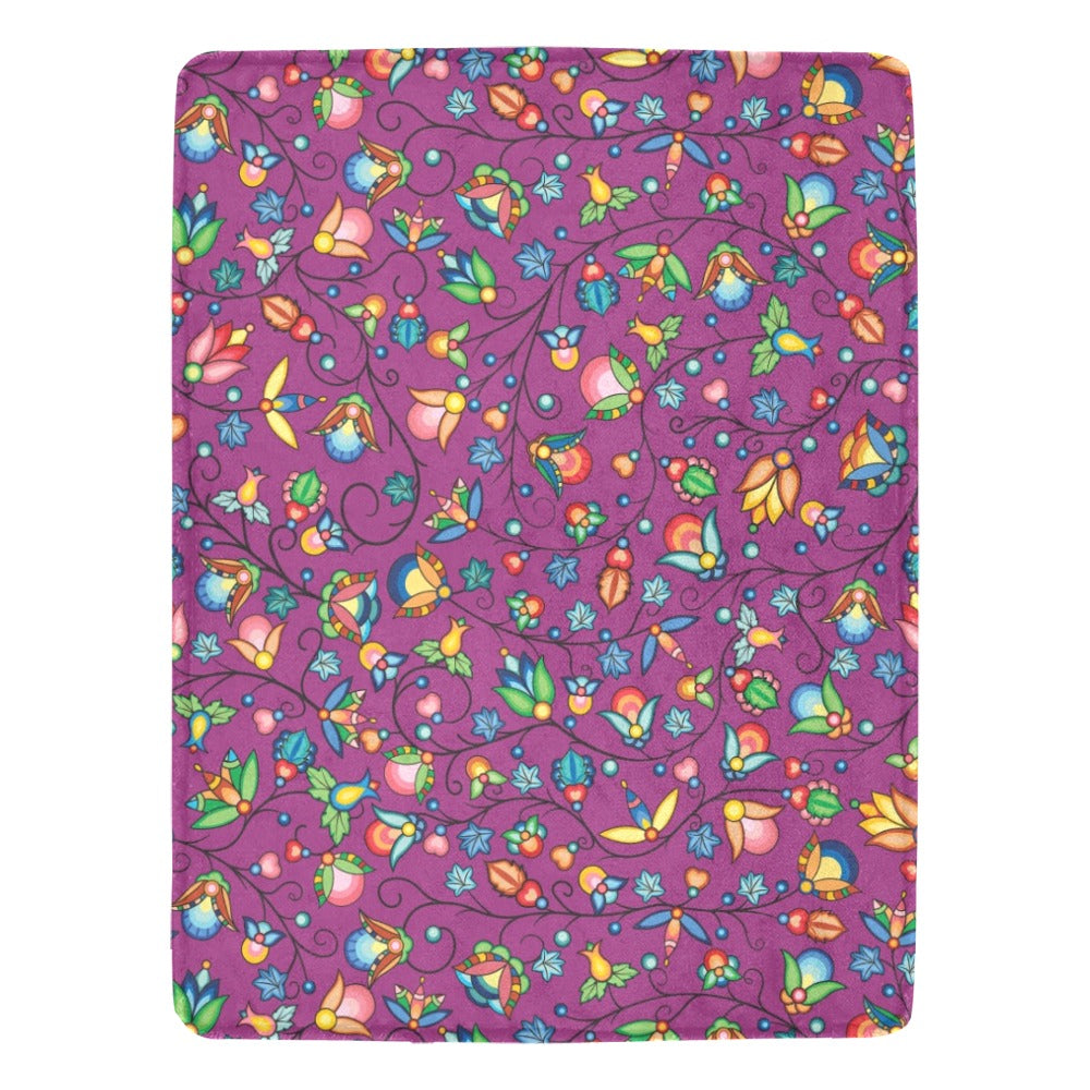 Prairie Plains Spirit Berry Soup X-Large Micro Fleece Blanket