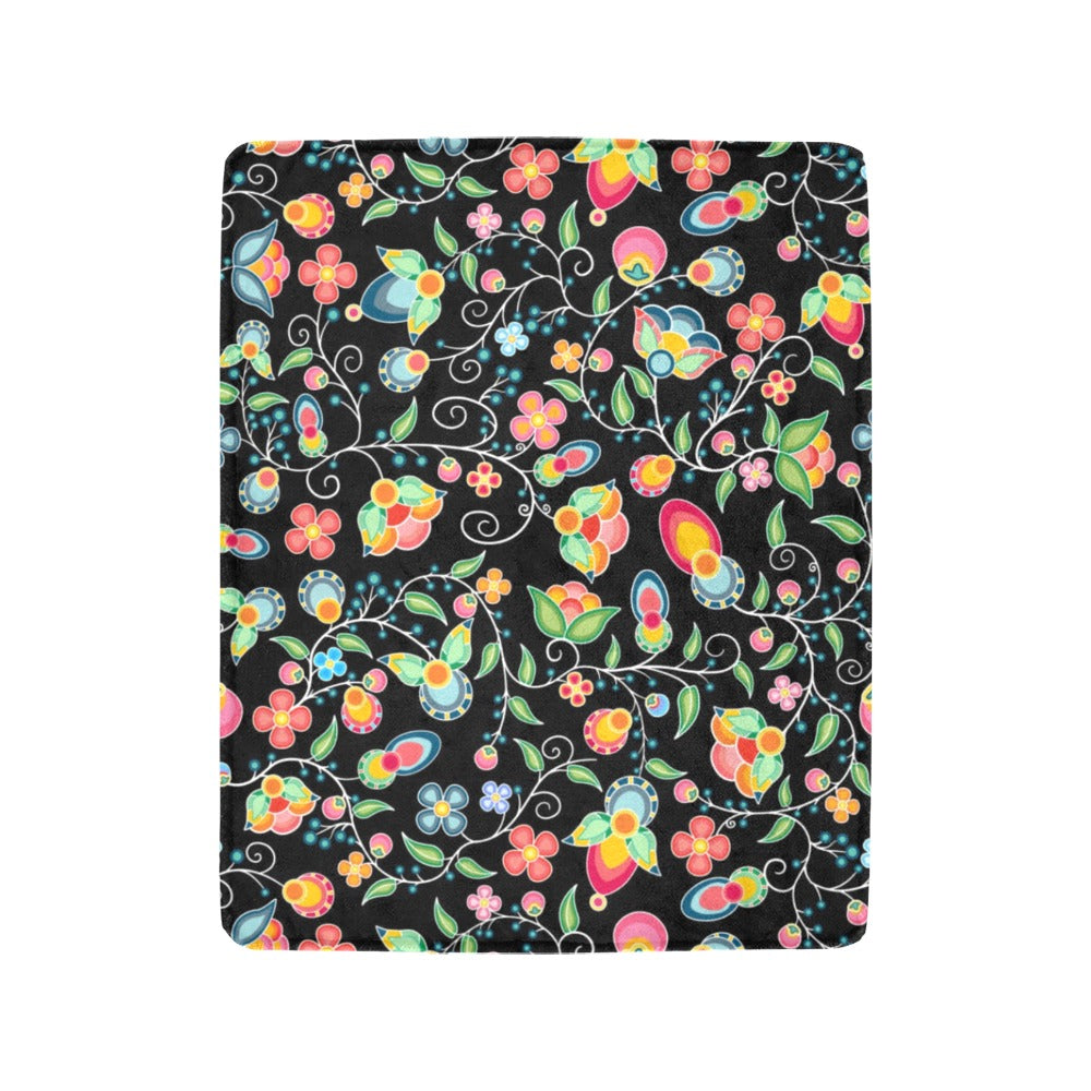 Floral Bounty Small Micro Fleece Blanket