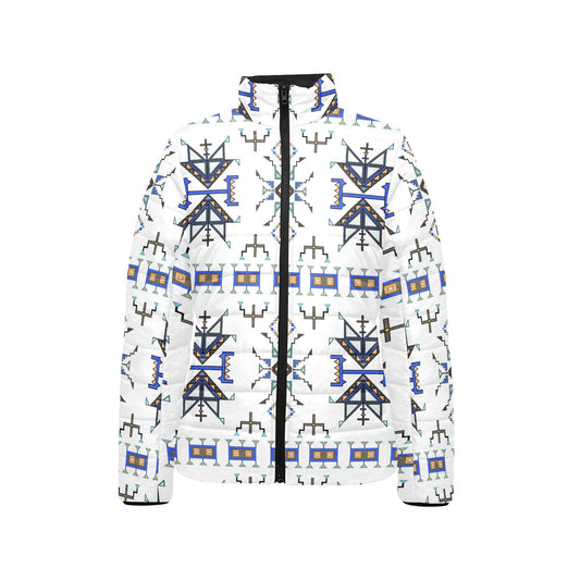 Eagle Strike White Stand Collar Jacket