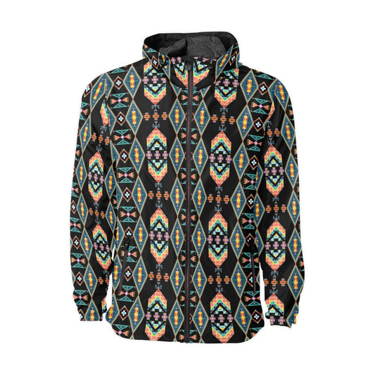Travois Tipi Black Men's Windbreaker