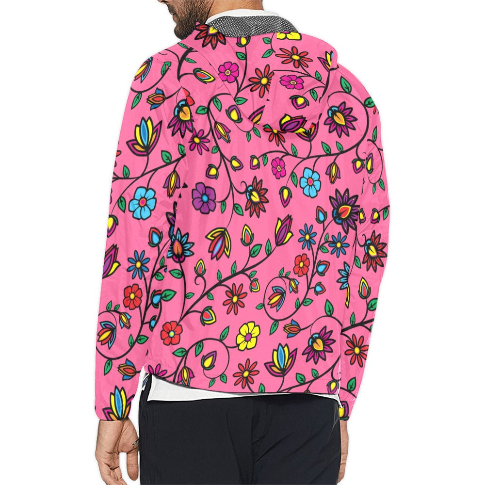 Nature's Nexus Blush Men's Windbreaker