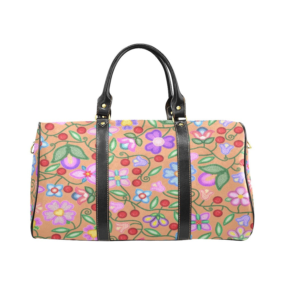 Petal Harmony Terracotta Small Travel Bag