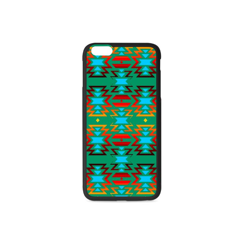 Big Pattern Fire Colors and Sky iPhone 6/6s Plus Case