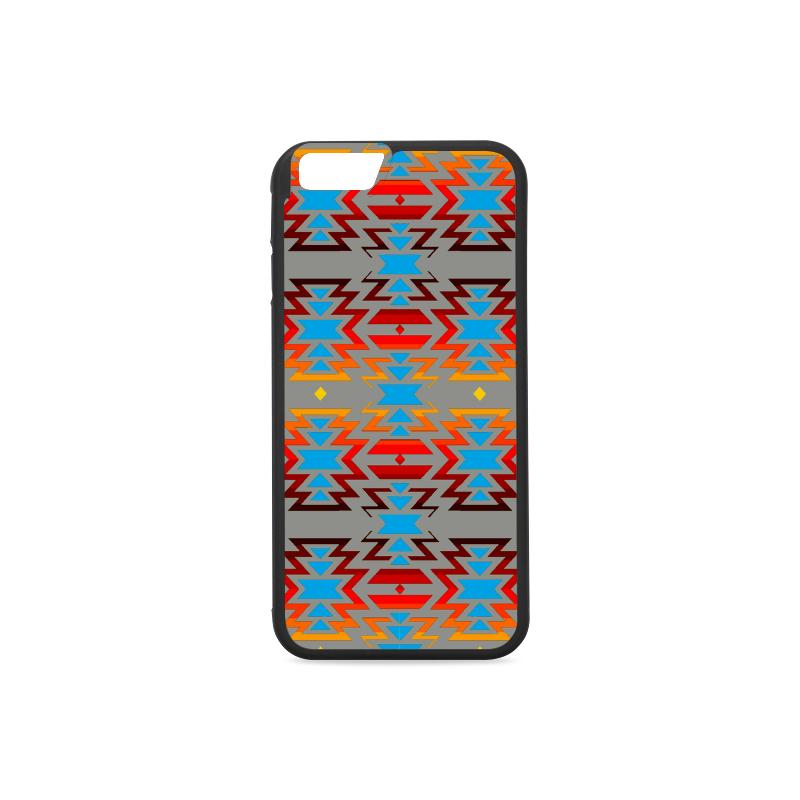 Big Pattern Fire Colors and Sky iPhone 6/6s Case