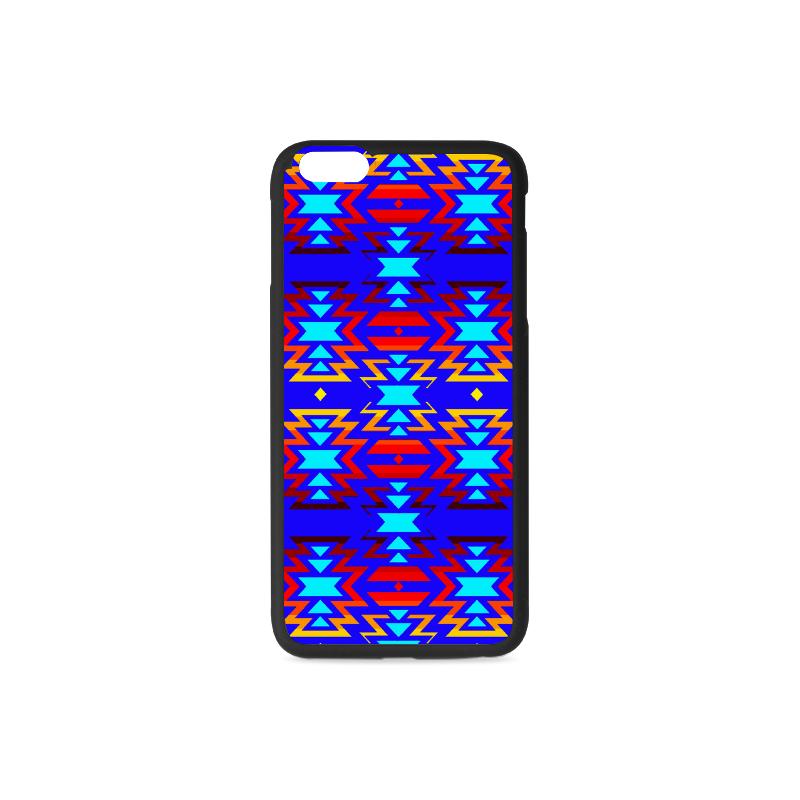 Big Pattern Fire Colors and Sky iPhone 6/6s Plus Case