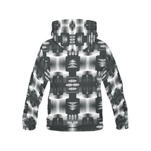 Load image into Gallery viewer, Black and White Sage All Over Print Hoodie for Men (USA Size) (Model H13) All Over Print Hoodie for Men e-joyer 
