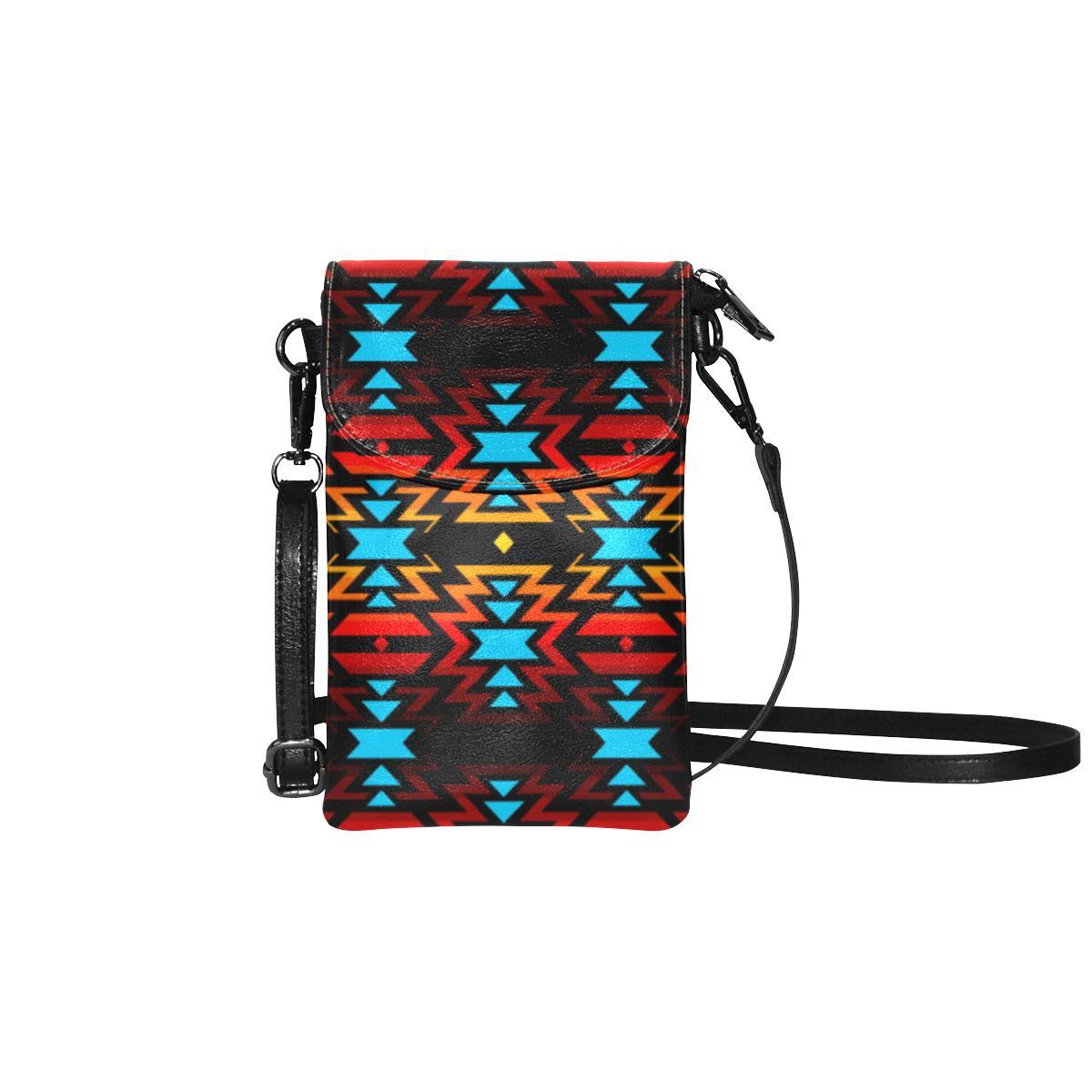 Black Fire Small Cell Phone Purse