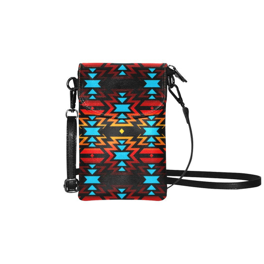 Black Fire Small Cell Phone Purse