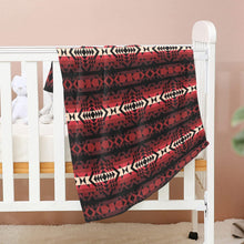 Load image into Gallery viewer, Black Rose Baby Blanket 30&quot;x40&quot; Baby Blanket 30&quot;x40&quot; e-joyer 
