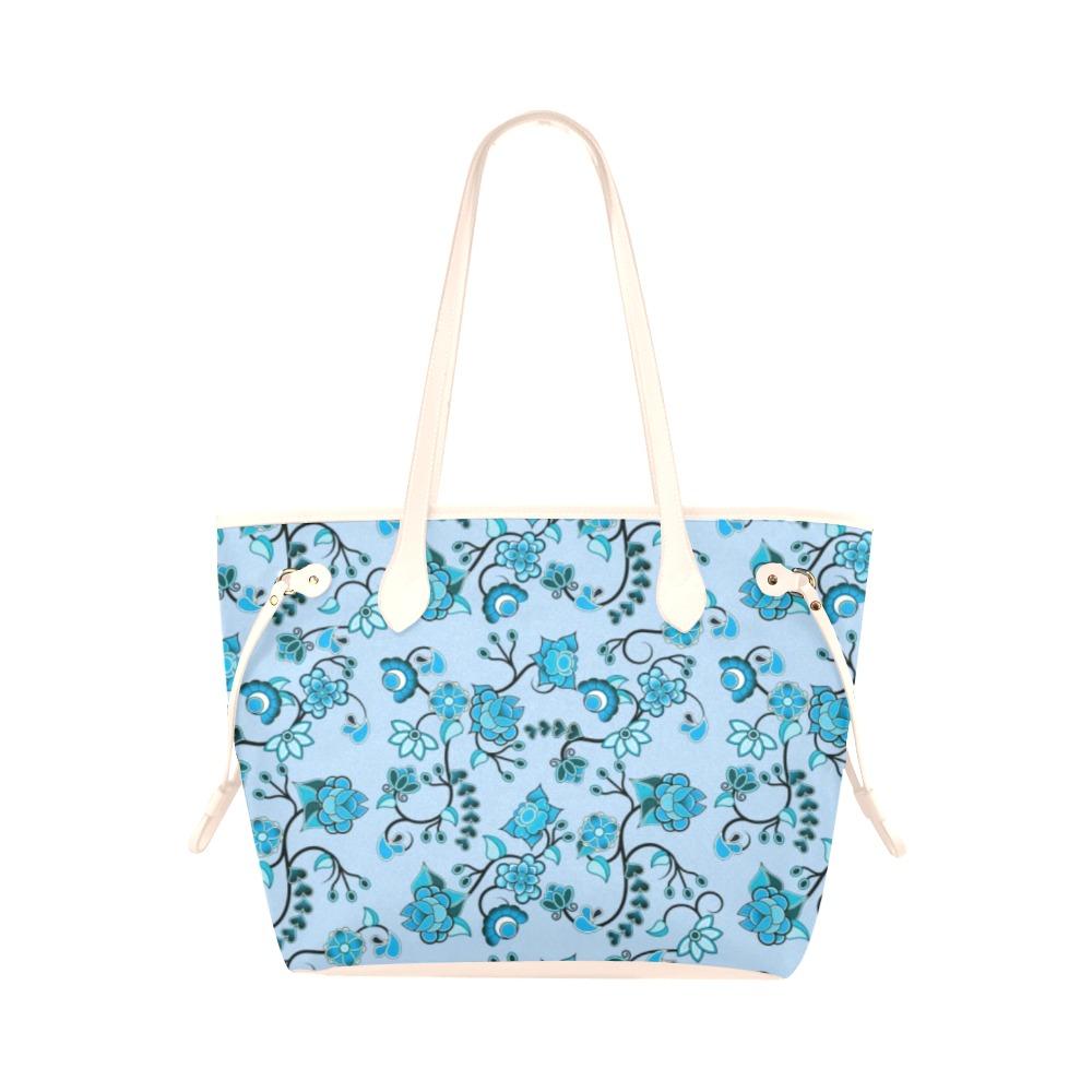 Floral Amour Clover Canvas Tote