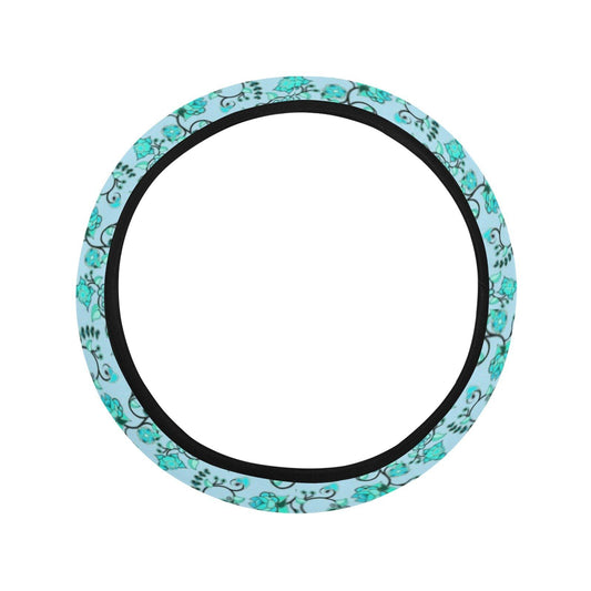 Floral Amour Steering Wheel Cover