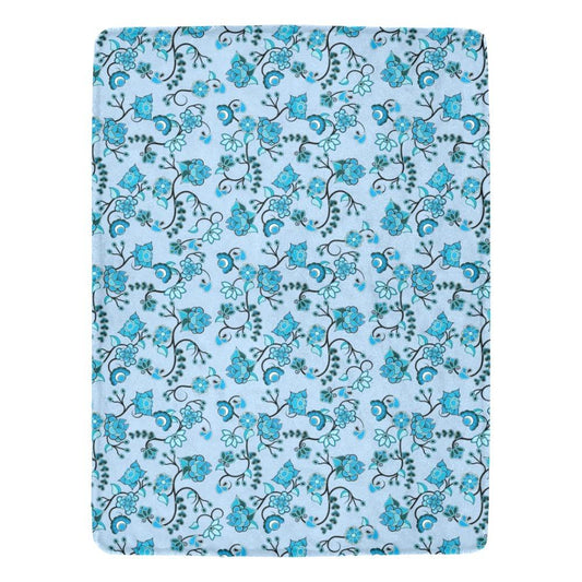 Floral Amour X-Large Micro Fleece Blanket