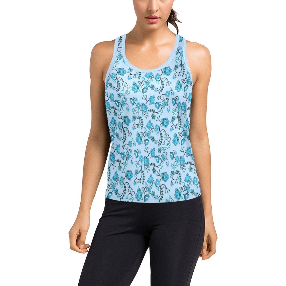 Floral Amour Racerback Tank Top