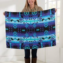 Load image into Gallery viewer, Blue Star Baby Blanket 30&quot;x40&quot; Baby Blanket 30&quot;x40&quot; e-joyer 
