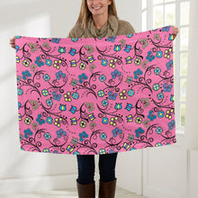 Load image into Gallery viewer, Blue Trio Bubblegum Baby Blanket 30&quot;x40&quot; Baby Blanket 30&quot;x40&quot; e-joyer 
