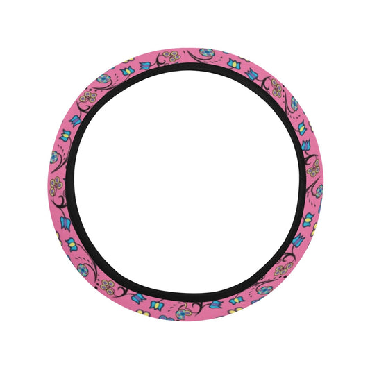 Blue Trio Steering Wheel Cover
