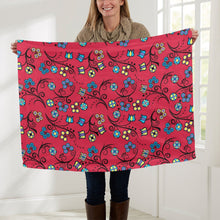 Load image into Gallery viewer, Blue Trio Cardinal Baby Blanket 30&quot;x40&quot; Baby Blanket 30&quot;x40&quot; e-joyer 
