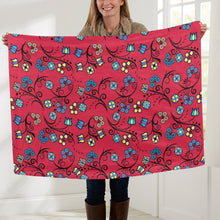 Load image into Gallery viewer, Blue Trio Cardinal Baby Blanket 40&quot;x50&quot; Baby Blanket 40&quot;x50&quot; e-joyer 
