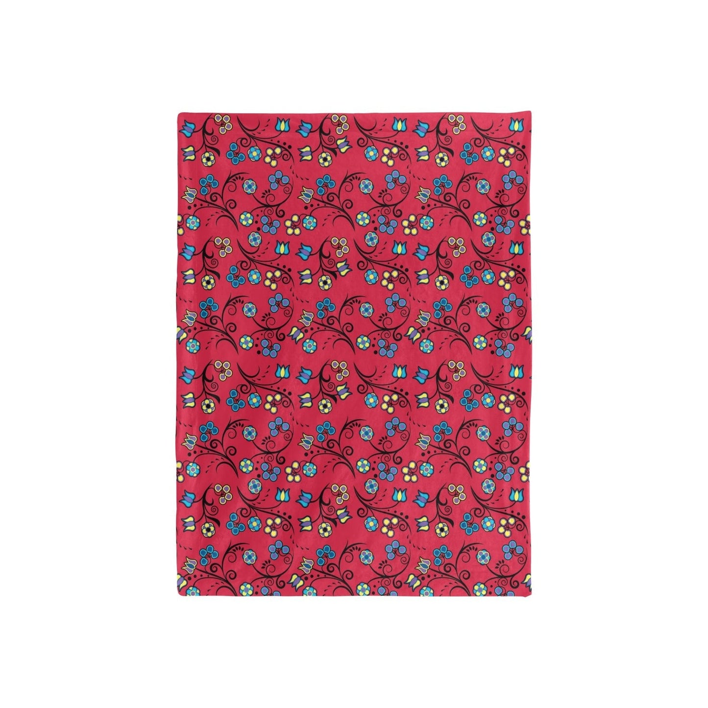 Blue Trio Cardinal Baby Blanket 40"x50" Baby Blanket 40"x50" e-joyer 