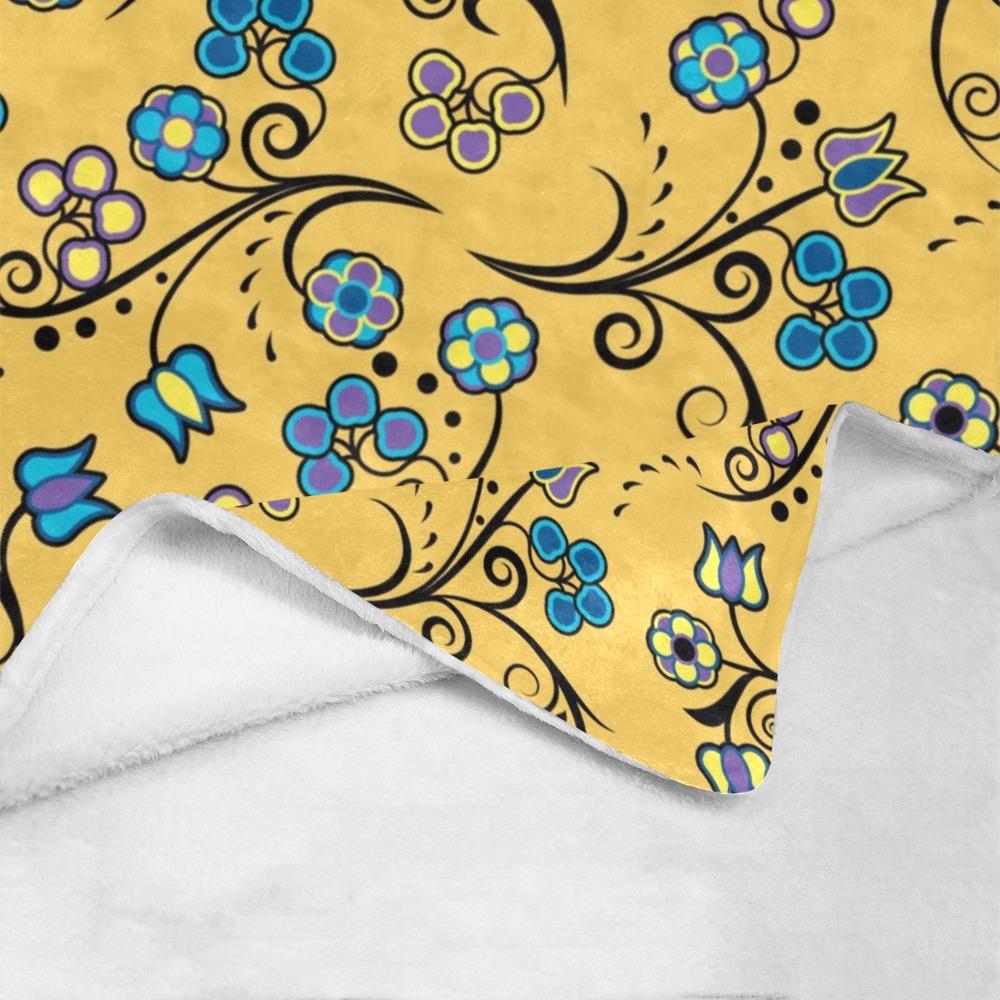Blue Trio Tuscan Ultra-Soft Micro Fleece Blanket 60"x80" blanket e-joyer 