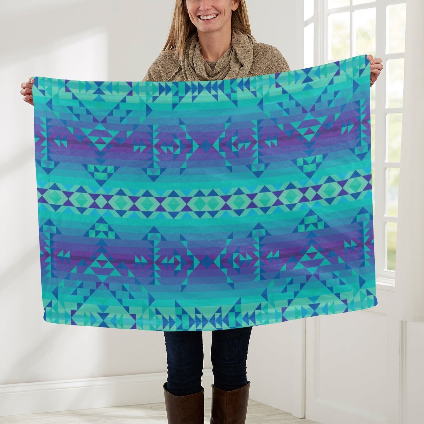 Borealis Baby Blanket 30"x40" Baby Blanket 30"x40" e-joyer 