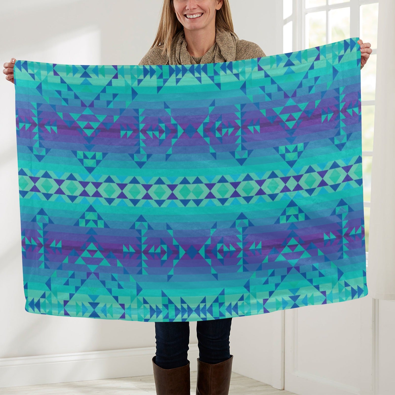 Borealis Baby Blanket 40"x50" Baby Blanket 40"x50" e-joyer 