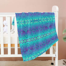 Load image into Gallery viewer, Borealis Baby Blanket 40&quot;x50&quot; Baby Blanket 40&quot;x50&quot; e-joyer 
