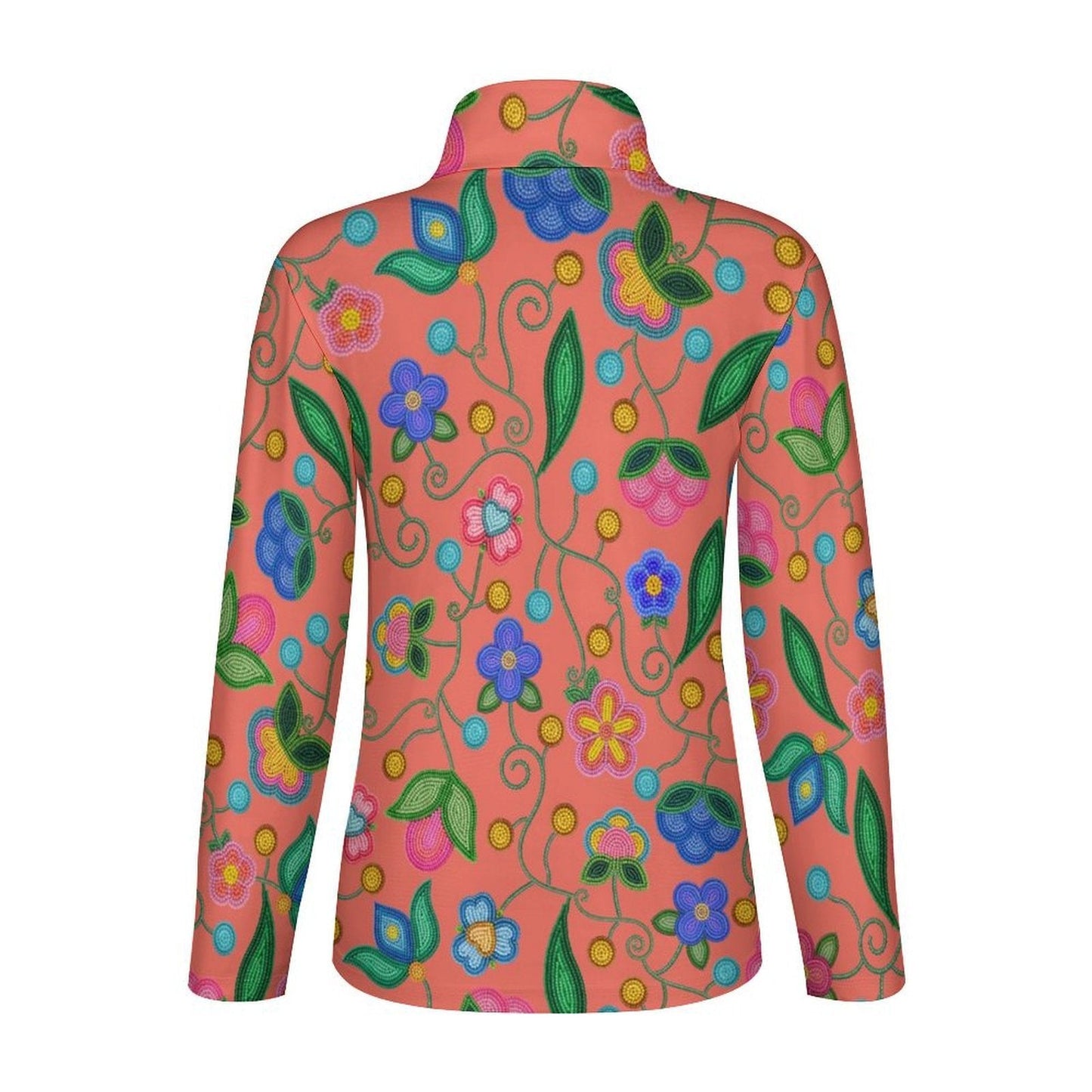 Skyberry Serenade Peach Long Sleeve Yoga Shirt
