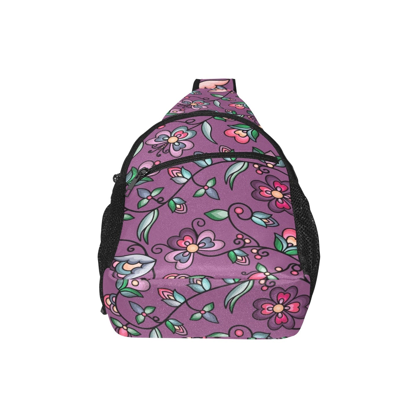 Amber Evening Garland Purple Chest Bag